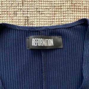 reformation maya dress